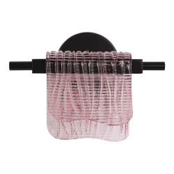 Фото SL6021.401.06 Светильник настенный ST-Luce черный/розовый LED 1*6W 3000K ВУАЛЬ