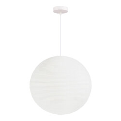 Фото SLE6020-523-01 Светильник подвесной EVOLUCE белый D600mm E27 1*60W MOON