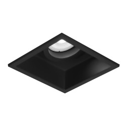 Фото ST261.418.01 Св-к встр. Черный GU10 1*50W IP20 L91,5xW91,5xH5,2 220V Без ламп Встраиваемые светильники