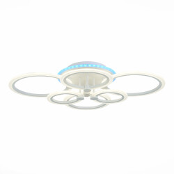 Фото SLE500552-06RGB Светильник потолочный Белый/Белый LED 1*132W RGB 8W 3000-6000K CERINA