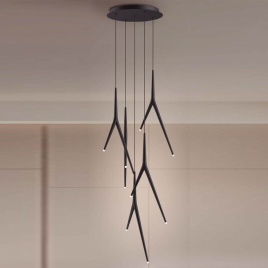 Фото 9365+9220 (5L) Подвесная люстра ARRECIFE