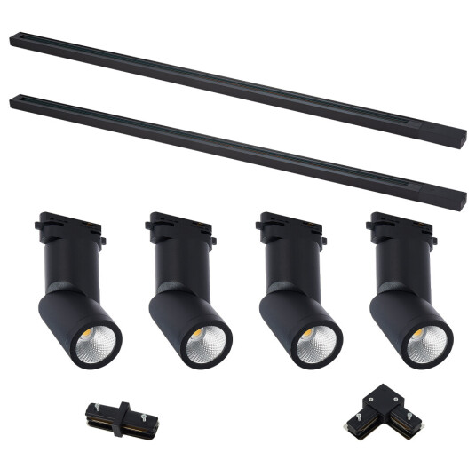 Фото ST2650.430.04 Комплект трек, черный,4 св-ка,2 шинопр-да,кон-ры,ST650.436.10,ST001.419.00,ST002.419.0 BASE