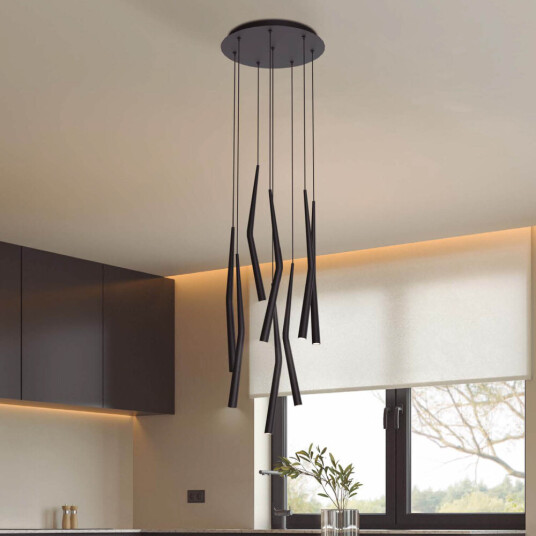 Фото 9369+9240 (8L) Подвесная люстра BOOMERANG