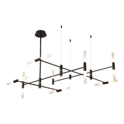 Фото SL1216.403.16 Светильник подвесной ST-Luce Черный/Белый G9 16*5W 4000K РИМИНИ