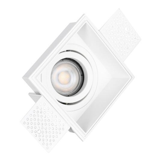 Фото ST262.518.01 Св-к встр. Белый GU10 1*50W IP20 L91,5xW91,5xH5,2 220V Без ламп Встраиваемые светильники