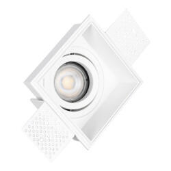 Фото ST262.518.01 Св-к встр. Белый GU10 1*50W IP20 L91,5xW91,5xH5,2 220V Без ламп Встраиваемые светильники