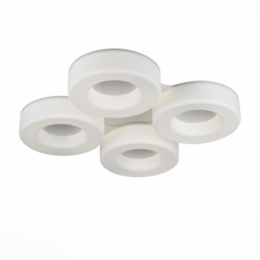 Фото SL886.552.04 Светильник потолочный ST-Luce белый/ LED 4*24W 4100K ЛОРДИН