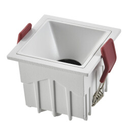 Фото ST757.538.10S Св-к встр. Белый LED 1*10W 60° IP20 L65xW65xH52 85-265V В комплекте Встраиваемые светильники